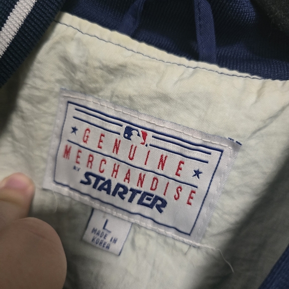 EUC Men's Vintage 90's MLB Seattle Mariners Starter Windbreaker Jacket Large - Picture 5 of 7